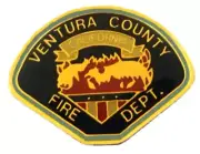 Fire Pins Ventura County Fire Department Patch PIN Vintage Historic Fire PIN