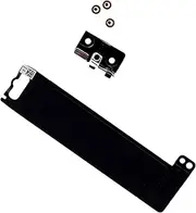 Nvme M2 SSD Caddy PCIe Heat Sink Bracket for Dell Latitude E5480 E5590 E5580 E5490 E5491 E5591 E5280 5290 Precision M3520 M3530 2FFR0 X3DN4
