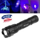 UV WF-502B LED 395NM Ultra Violet Blacklight Flashlight Torch 18650 Lights Lamp