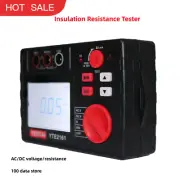 YTE2161 100Gohm Handheld Insulation Resistance Tester for Voltage/ Resistance