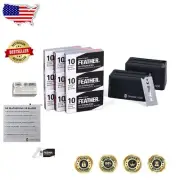 90 Feather FHS-10 Japanese Steel Razor Blades: Eco-Friendly, Ultra-Sharp Shaving