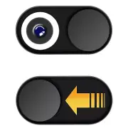 Webcam Cover Slide,[2 Pack] Ultra-Thin Laptop Web Camera Cover Compatible with M
