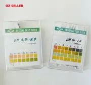 100 ph Test Strips ph 0-14 4.5-9 Alkaline Acid Urine/Saliva/Litmus Paper Sticks