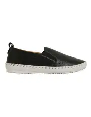 [Active Flex] Riva Sneakers in Black Leather