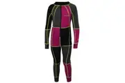 XTM Merino Kids 'One Z' Thermal Body Suit Boysenberry
