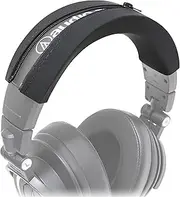 WC BandZ ATH - Upgraded Headband Cover for Audio Technica ATH M50X / M50XBT / M50 / M40X / M40 / M40FS / M30X / M30 / M20X / MSR7 by Wicked Cushions | Black