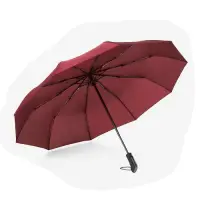 在飛比找Yahoo奇摩購物中心優惠-全自動十骨超大防風兩用折疊傘(CS-UB02)紅
