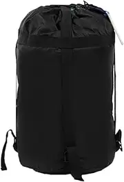 DECOMELODY Compression Stuff Sack for Black Durable and Lightweight Outdoor Storage Bag for Camping Hiking Backpacking Travel from Water and Rain