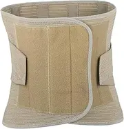Protection Belt Gym Back Brace Portable Back Support Waist Protector Fitness Back Brace Breathable Waist Brace Waist Support Protector Training Accessory Khaki Polyester