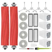 Accessories for Q Replacement Parts Robot Vacuum Cleaner Main Side Brush Hepa Filter Mop Cloth Dust Bags