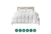 ZUNI Goose Down Duvet Quilt Duvet Doona Winter Summer Quilt 500/700/800GSM