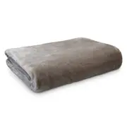 Ardor Boudior Bed Lucia Luxury Plush Velvet Blanket Home Bedding Stone