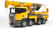 Bruder 60cm 1:16 Scania Truck R-Series 152cm Liebherr Crane/Light/Sound Kids Toy