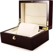 Watch Display Box Large Capacity Single Watch Box Watch Storage Box With PU Leather Pad Men's Women's Watch Box Travel Box Watch Cases for Men FANDIAO