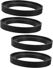 Beatifufu 2 Pairs Fit Car Speaker Spacer Adapter Rings Durable Plastic Mounting Brackets for Car Stereo Speakers Sound Clarity Compatibility with Various Vehicles Included
