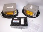 Whelen Super-LED System 109 2 Amber DOT Light System, Stainless Steel Micro 400s