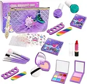 Cileznw Kids Makeup Kit | 22X/Set Washable Cosmetic Toy Beauty Set - Funny Washable Cosmetic Toy Beauty Set, Washable Kids Washable Makeup Girl Toys for Kids, Home Aged 3-12