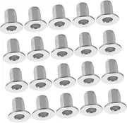 VALICLUD Metal Fasteners Security Nuts for Car Plate Frame Simple Application for China-motor
