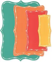 [Sizzix] Framelits Die Set-Top Note by Stacey Park, Grey