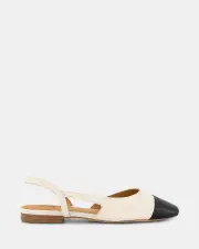 Shelly Shen Manny/Bone/black Womens Heels 09