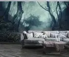 3D Dark Forest Wallpaper Wall Mural Removable Self-adhesive 171