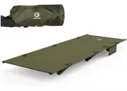 Go2Gether G2 Foldable 4 Pound Camping Cot with Travel Bag, Green