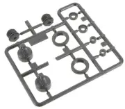 Axial Racing Spawn AX80035 10mm Shock Caps Parts Tree