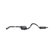 Redback 2 1/2" Cat Back System Single Outlet Rear for Holden Commodore VS 5.0L