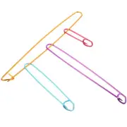 12 Pcs Knitting Accessories Knit Markers Metal Yarn Holder Darning