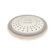 Microwave Plate Cover 10.5" Round Vented Collapsible Splatter Proof With Easy...