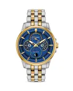 Citizen Calendrier Moonphase Two-Tone Link Bracelet Watch, 44mm