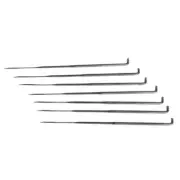 7 Pieces Spiral Shape Felting Holder Wooden Handle Wool