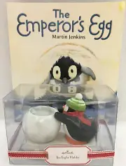 Penguin Tea Light Hallmark Candle Holder The Emperors Egg Book M Jenkins Lot 2