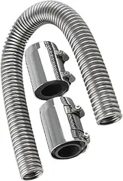 1Set Radiator Hose Kit Flexible Zinc Alloy Automotive Cooling Hose for Cars Durable Lightweight Design Easy Installation