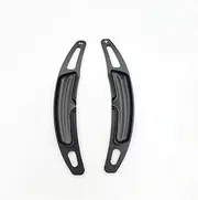 Car Steering Wheel Shift Paddles for P&orsche Panamera New Energy Machan 911 Cayenne 718 Car Steering Wheel Shift Paddle Shifter Car Accessories Tools HTEOPOEKFR(Black)