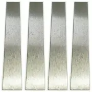 Pure Nickel Sheet, 6 Inches Nickle Anode, 4 Pack Pure Nickel Plate, Nickel El...
