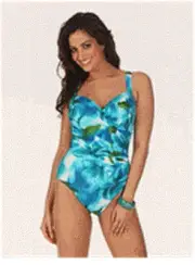 MIRACLESUIT SANIBEL MIRACLE SWIM SUIT BATHERS SWMMERS 14-16 U/W SWIMMING COSTUME