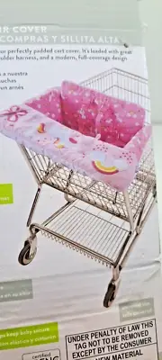 Go by Goldbug Shopping Cart/High Chair Cover Unicorn Pink