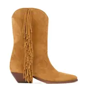Isabel Marant Duerto Pointed-Toe Boots 37,40 cognac