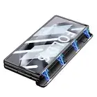 Clear Case For Samsung Galaxy Z Fold6 Magnetic Hinge with Screen Protector Stand