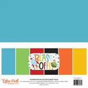 Echo Park Solids Collection Kit 12"X12"-Blast Off