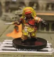 Dwarf Rogue D&D Miniature Dungeons Dragons Pathfinder Thief Assassin Dwarven 19