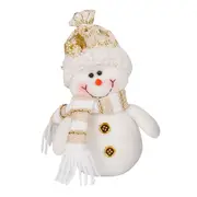 Christmas Ornament Cute Festive Fabric Snowman Christmas Decorative