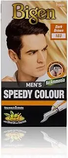 Bigen Mens Speedy Colour Hair Dye DARK BROWN