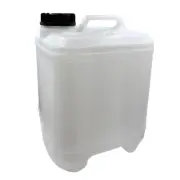 10L White Plastic Water Jerry Can (Camping, 4WD, Travel)