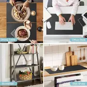 Anti-Slip Drawer Mat Insert Fridge Mat Waterproof For Kitchen Shelves Cupboards