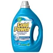 Cold Power Advanced Clean Laundry Liquid 2ltr x 4