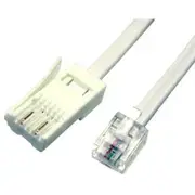 Dynamix C-BTRJ11-5 BT to RJ11 Cable - 5m For Modem to Phone Line Connection [C-BTRJ11-5]