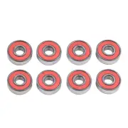 Precision ABEC11 Roller Skate Wheel Bearings Set of 8 High Speed Performance