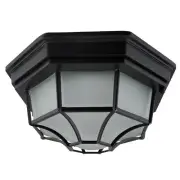 Lfx/Oof/17W/Sct/Bk Octagonal Led Fixture Sunlite